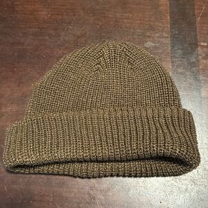 George Men’s Beanie Hat Stocking Cap  Brown NWOT skully